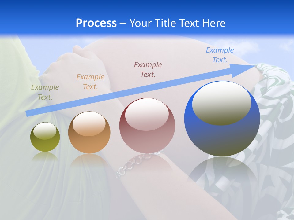 Individual Tummy Feminine PowerPoint Template