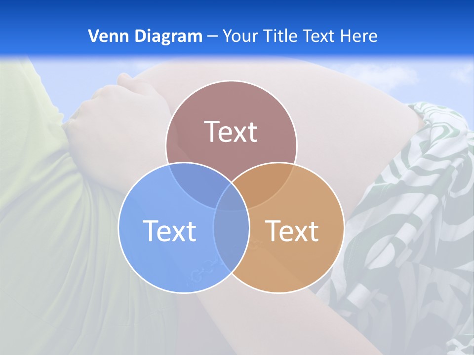 Individual Tummy Feminine PowerPoint Template