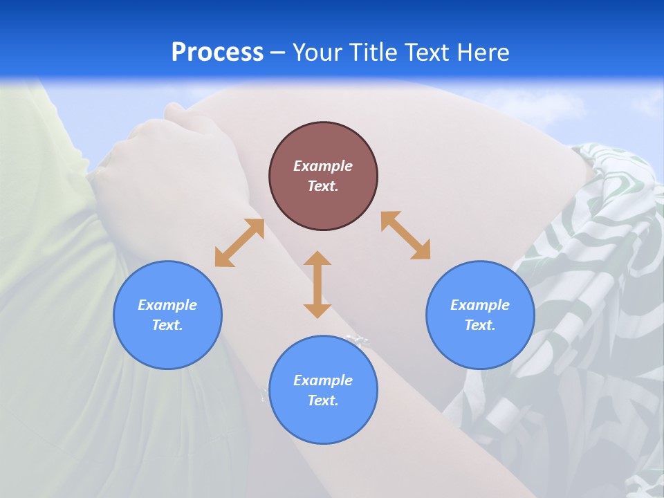 Individual Tummy Feminine PowerPoint Template