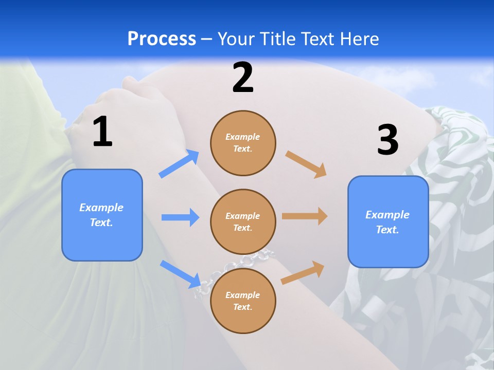 Individual Tummy Feminine PowerPoint Template