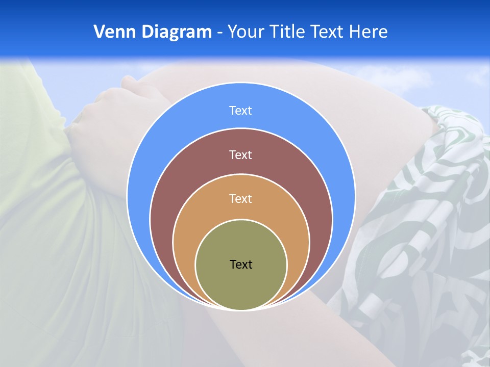 Individual Tummy Feminine PowerPoint Template