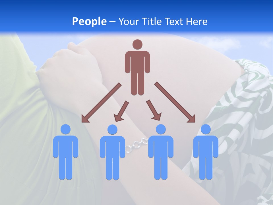 Individual Tummy Feminine PowerPoint Template