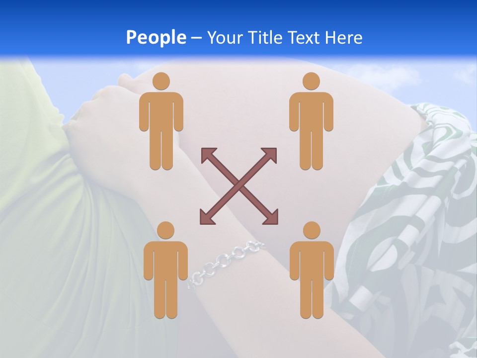 Individual Tummy Feminine PowerPoint Template