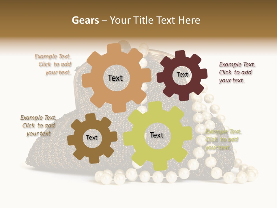 Female Metal Studio PowerPoint Template