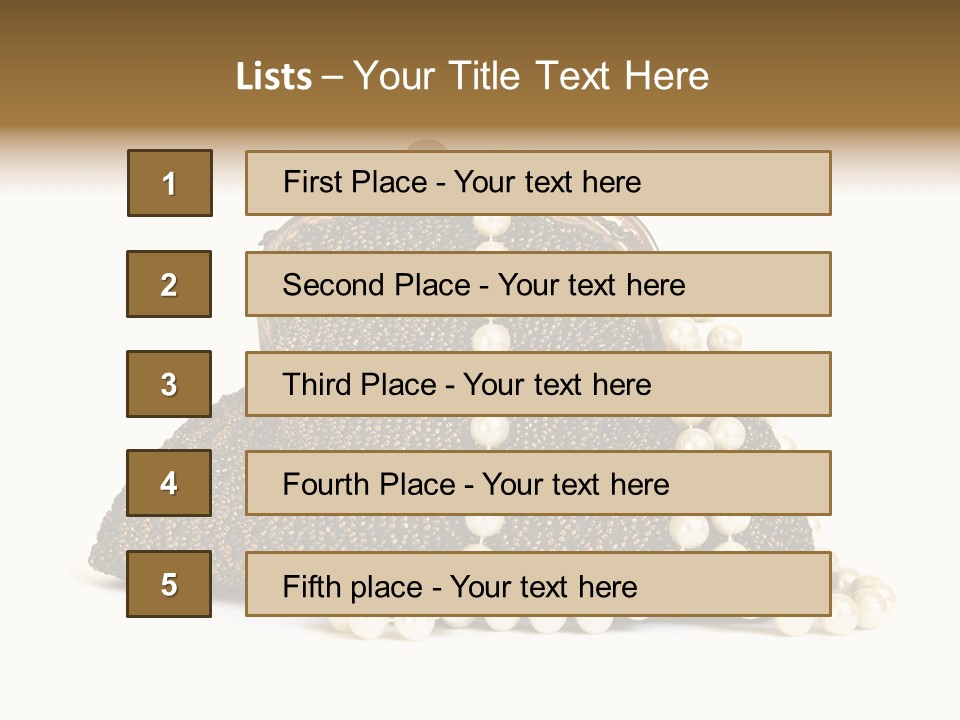 Female Metal Studio PowerPoint Template