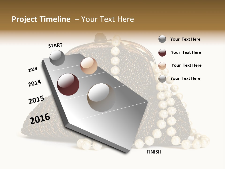 Female Metal Studio PowerPoint Template