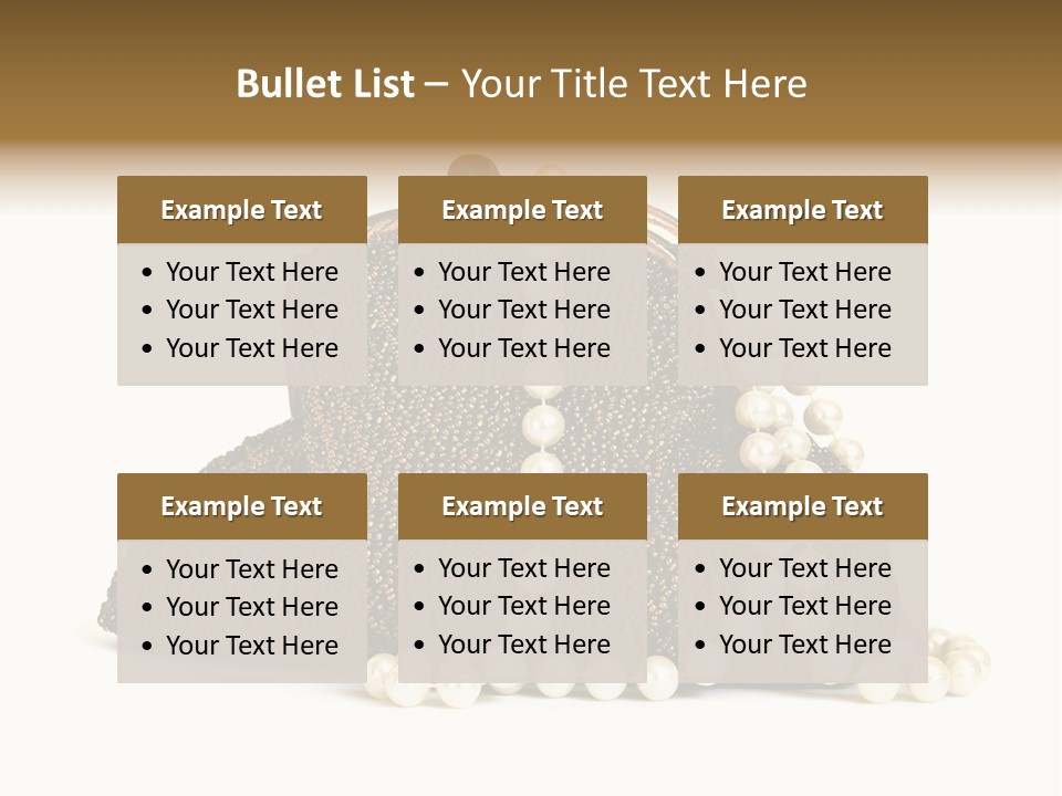 Female Metal Studio PowerPoint Template