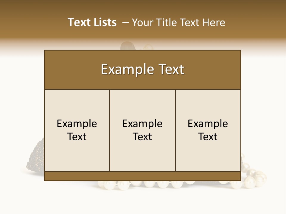 Female Metal Studio PowerPoint Template