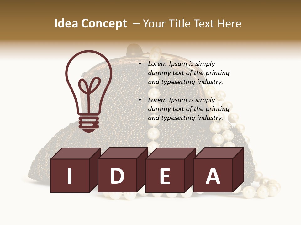 Female Metal Studio PowerPoint Template