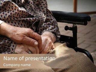 Mature Old Long Term PowerPoint Template
