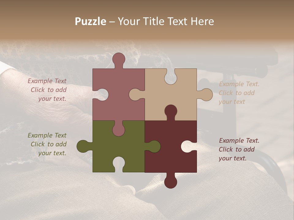 Mature Old Long Term PowerPoint Template