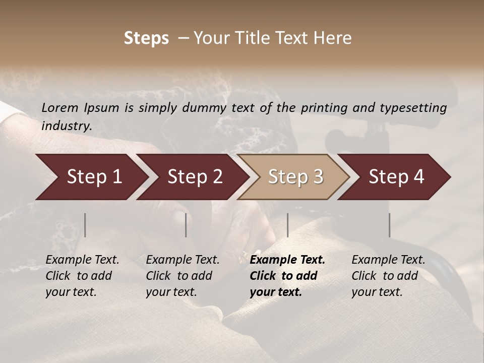 Mature Old Long Term PowerPoint Template