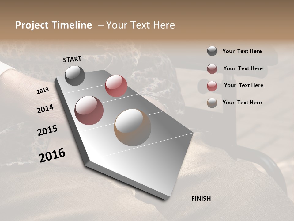 Mature Old Long Term PowerPoint Template