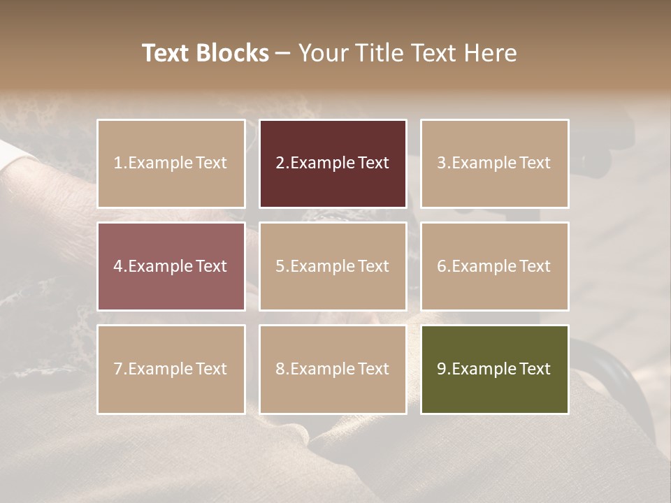 Mature Old Long Term PowerPoint Template