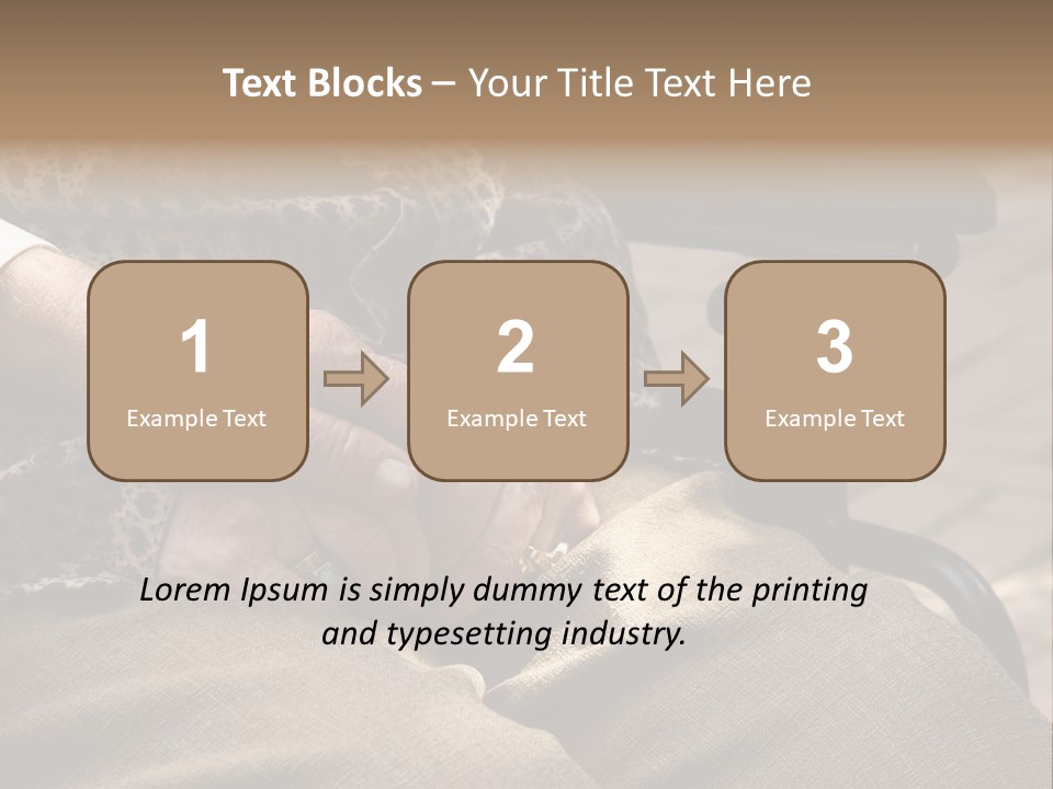Mature Old Long Term PowerPoint Template
