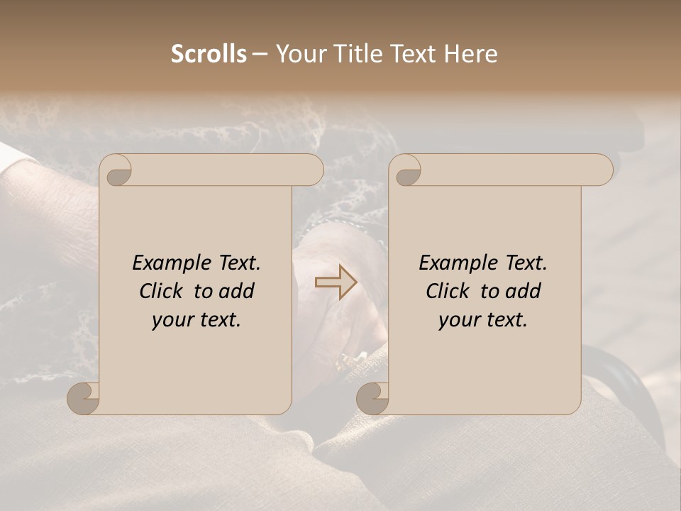 Mature Old Long Term PowerPoint Template