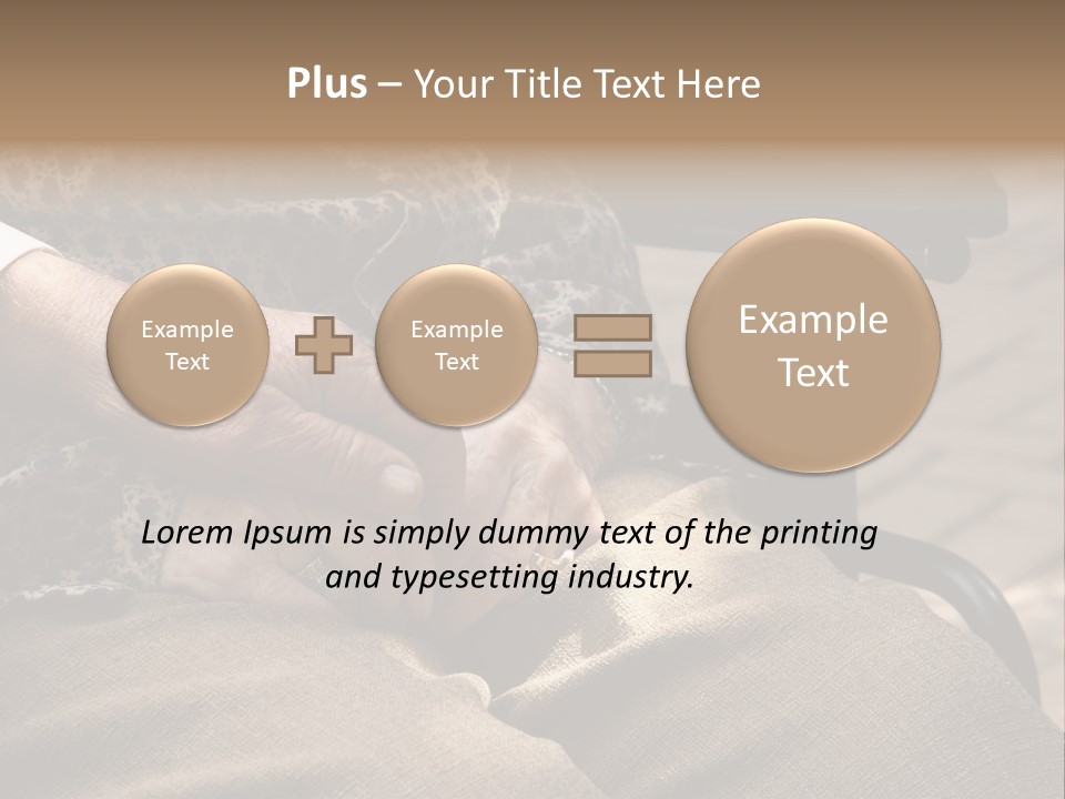 Mature Old Long Term PowerPoint Template