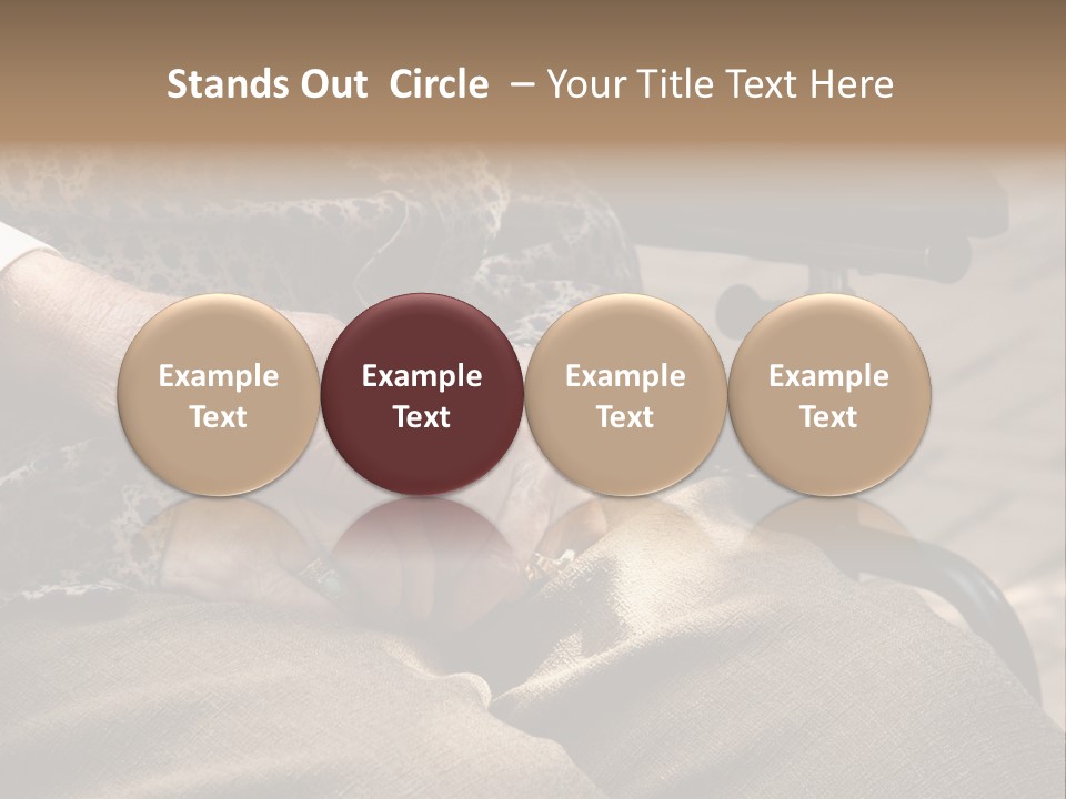 Mature Old Long Term PowerPoint Template