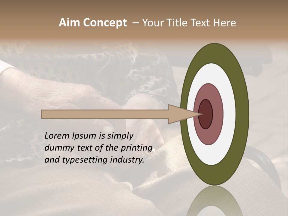 Mature Old Long Term PowerPoint Template