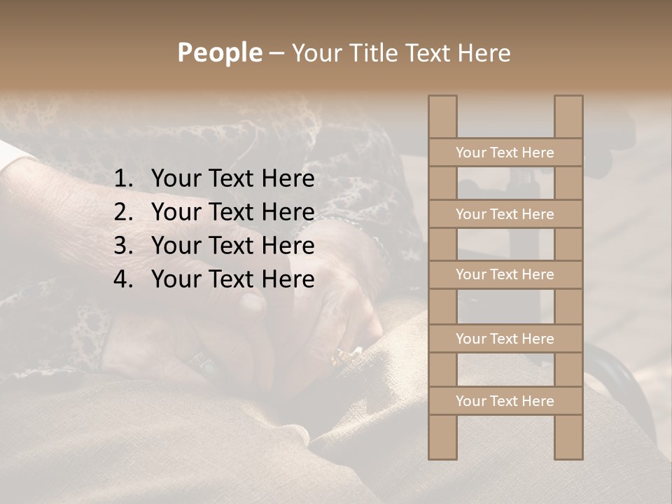 Mature Old Long Term PowerPoint Template