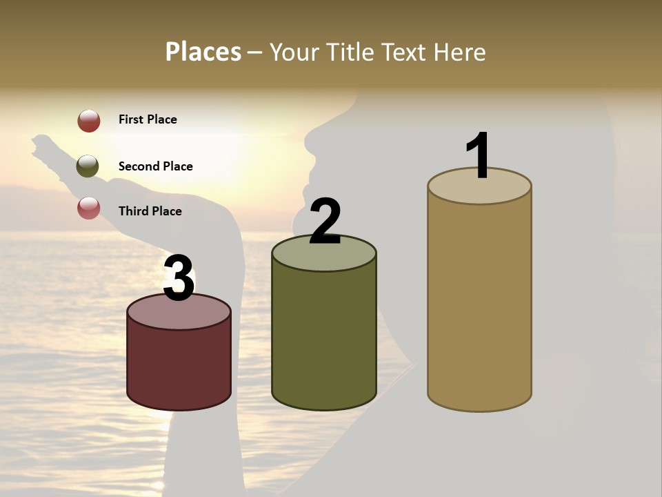 Shadow Hand Concentration PowerPoint Template