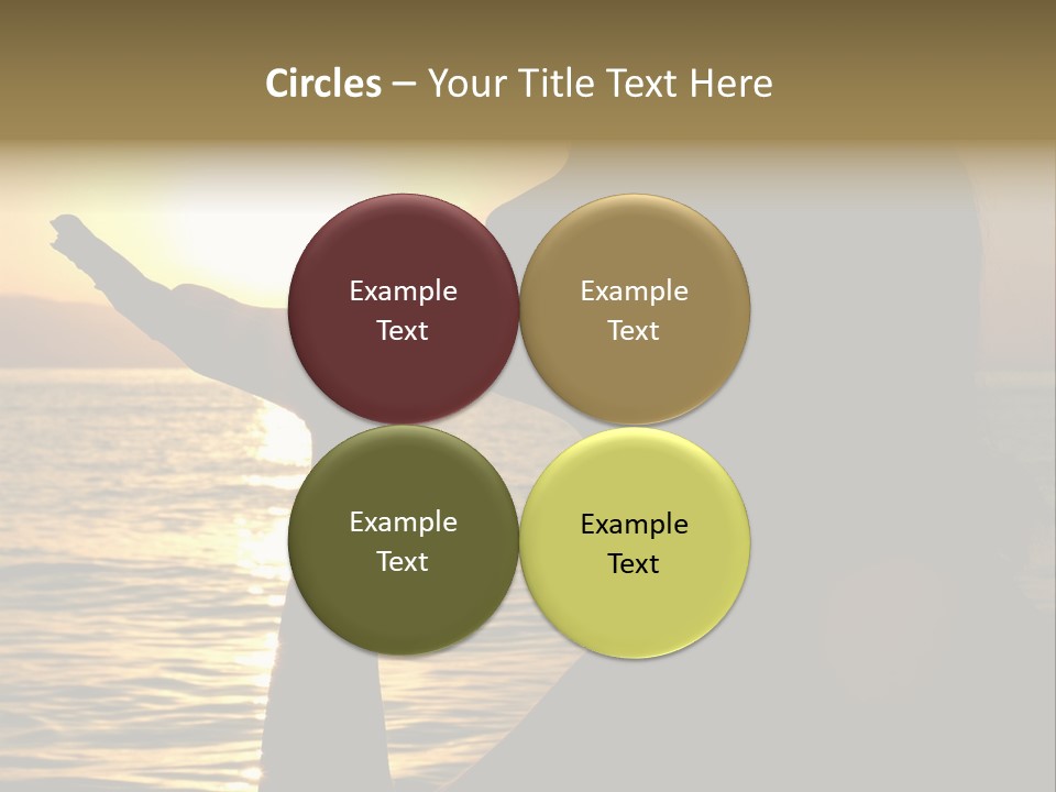 Shadow Hand Concentration PowerPoint Template