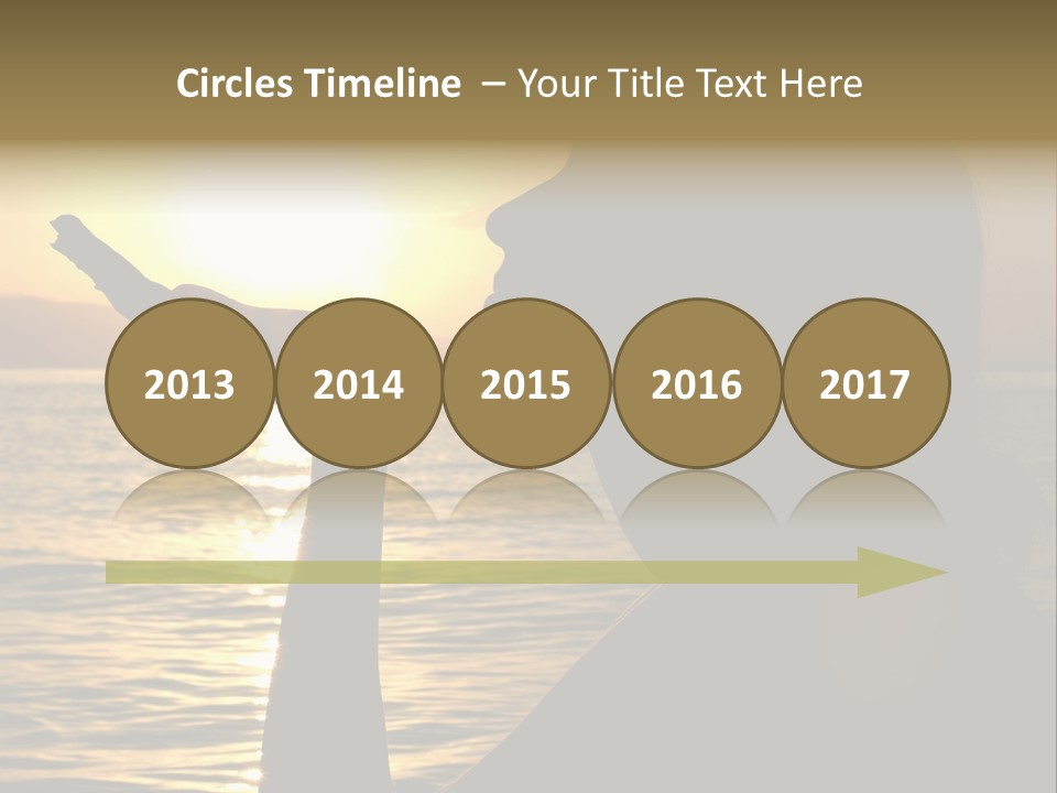 Shadow Hand Concentration PowerPoint Template