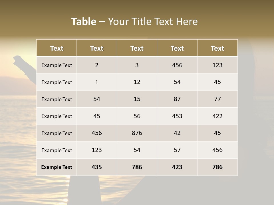 Shadow Hand Concentration PowerPoint Template