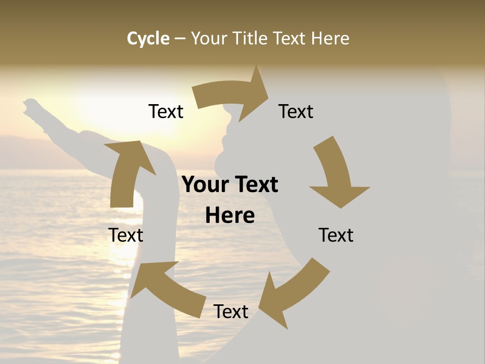 Shadow Hand Concentration PowerPoint Template