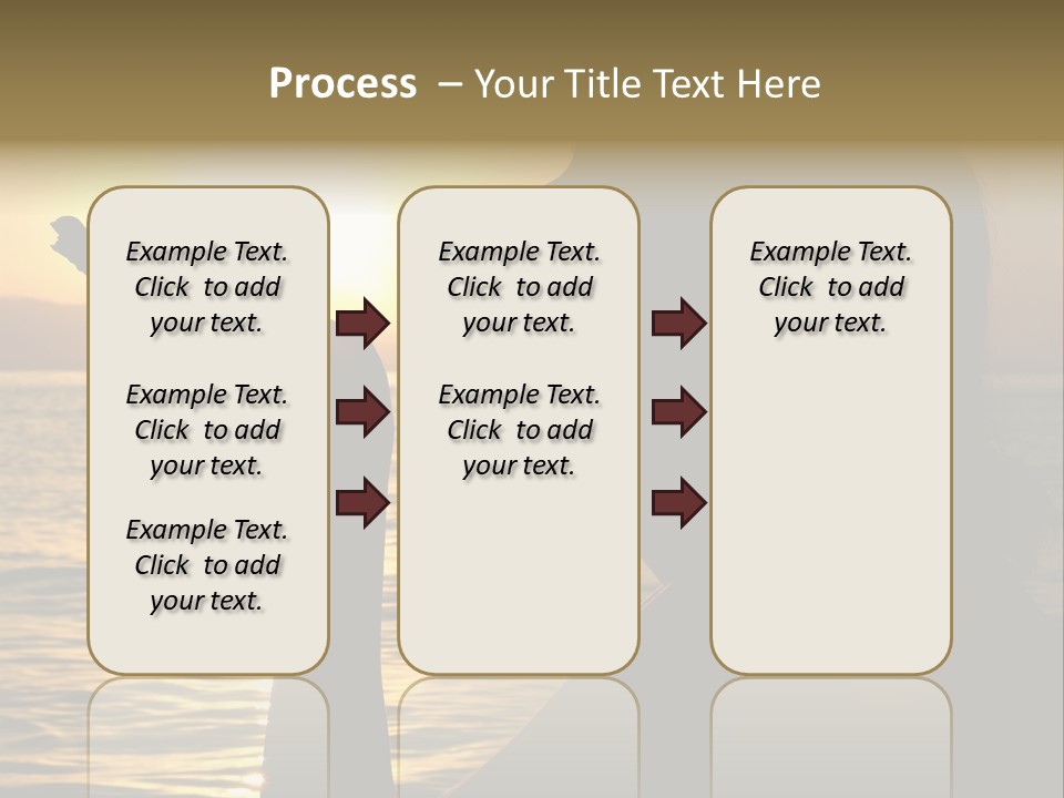 Shadow Hand Concentration PowerPoint Template
