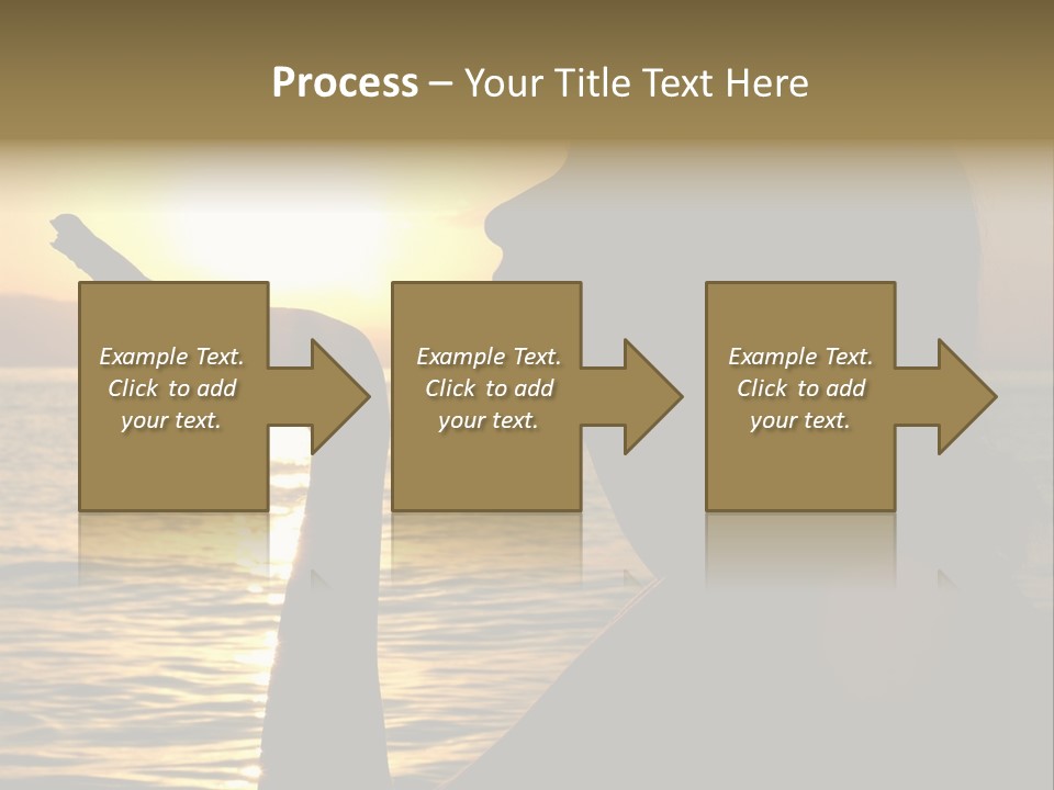 Shadow Hand Concentration PowerPoint Template