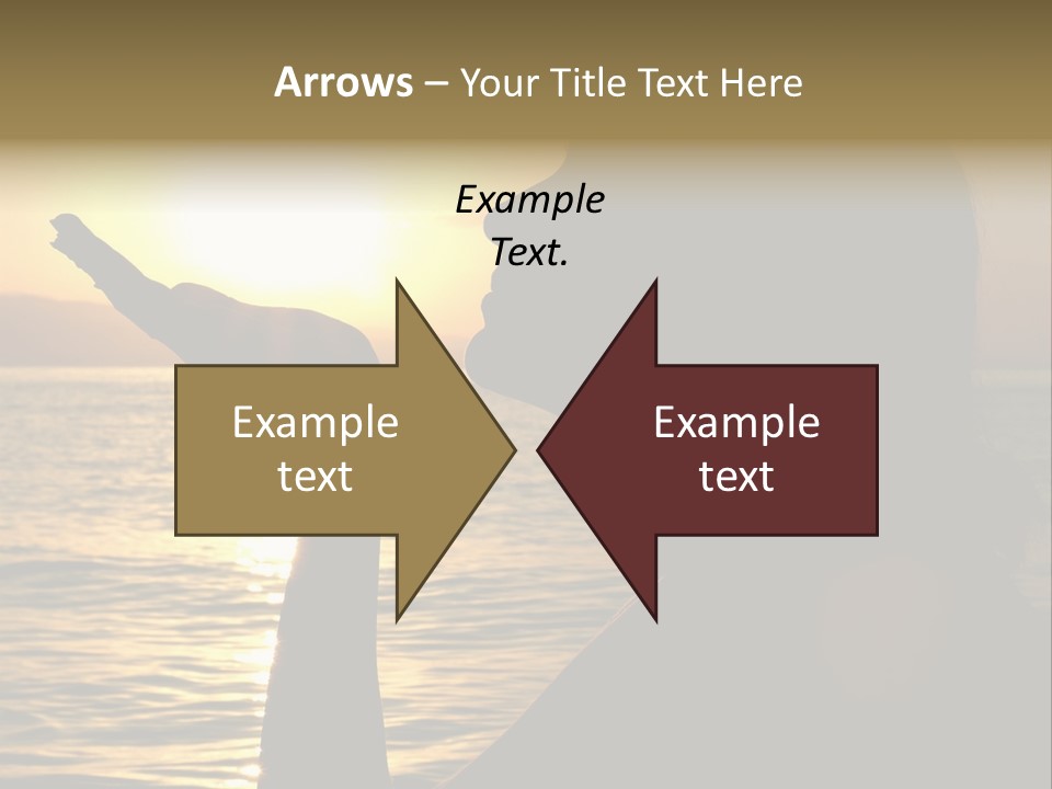 Shadow Hand Concentration PowerPoint Template