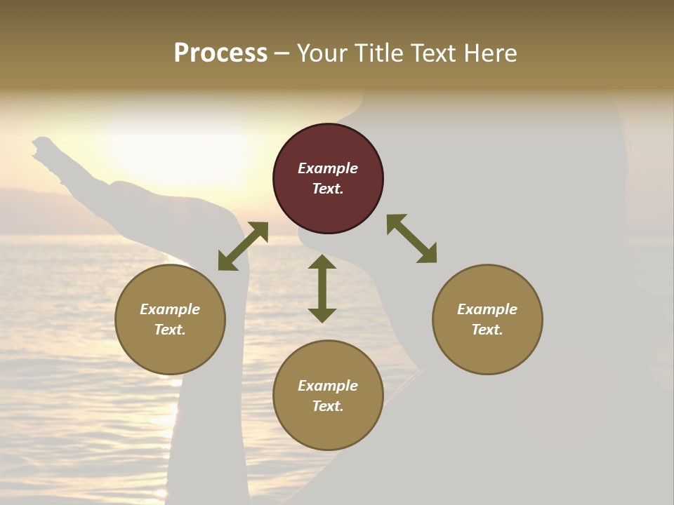 Shadow Hand Concentration PowerPoint Template