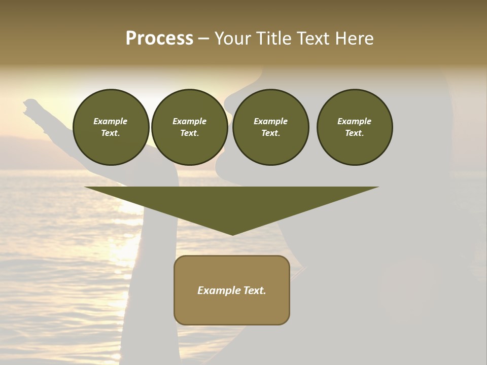 Shadow Hand Concentration PowerPoint Template