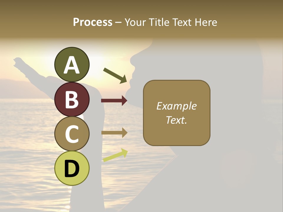 Shadow Hand Concentration PowerPoint Template
