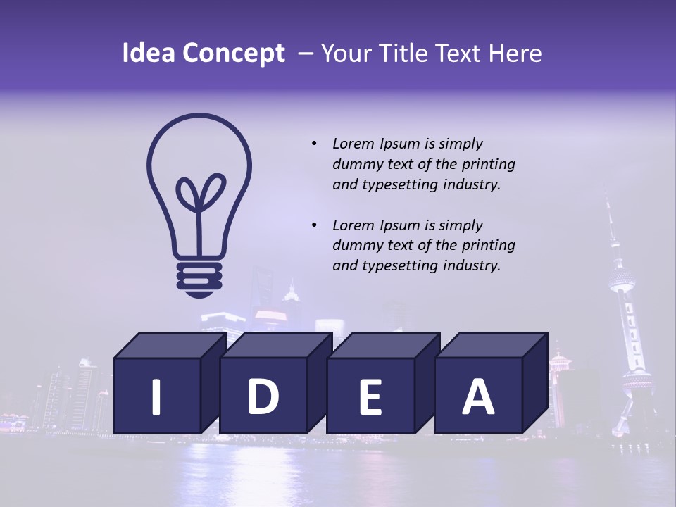 Piece Building Modern PowerPoint Template
