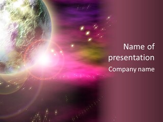 Science Magical Sunlight PowerPoint Template