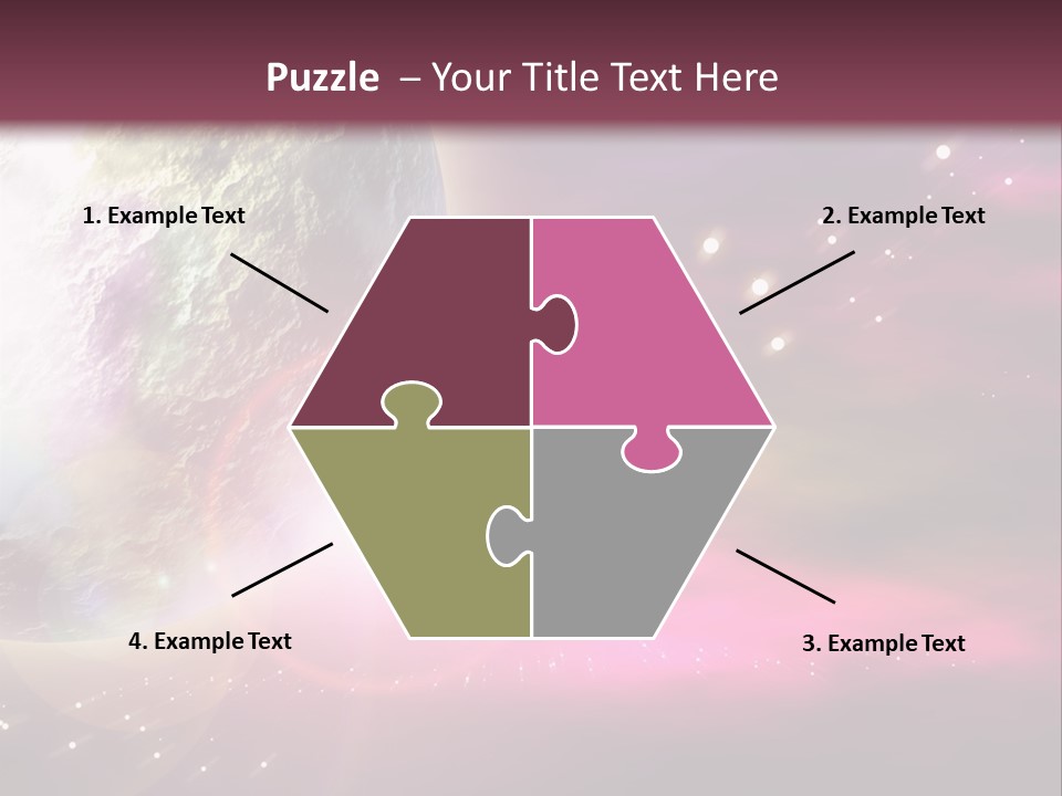 Science Magical Sunlight PowerPoint Template