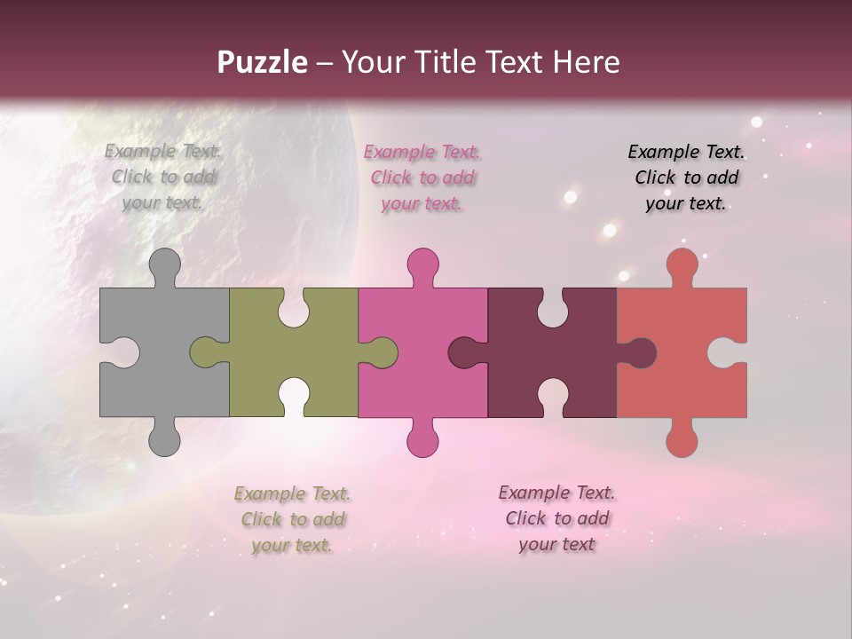 Science Magical Sunlight PowerPoint Template