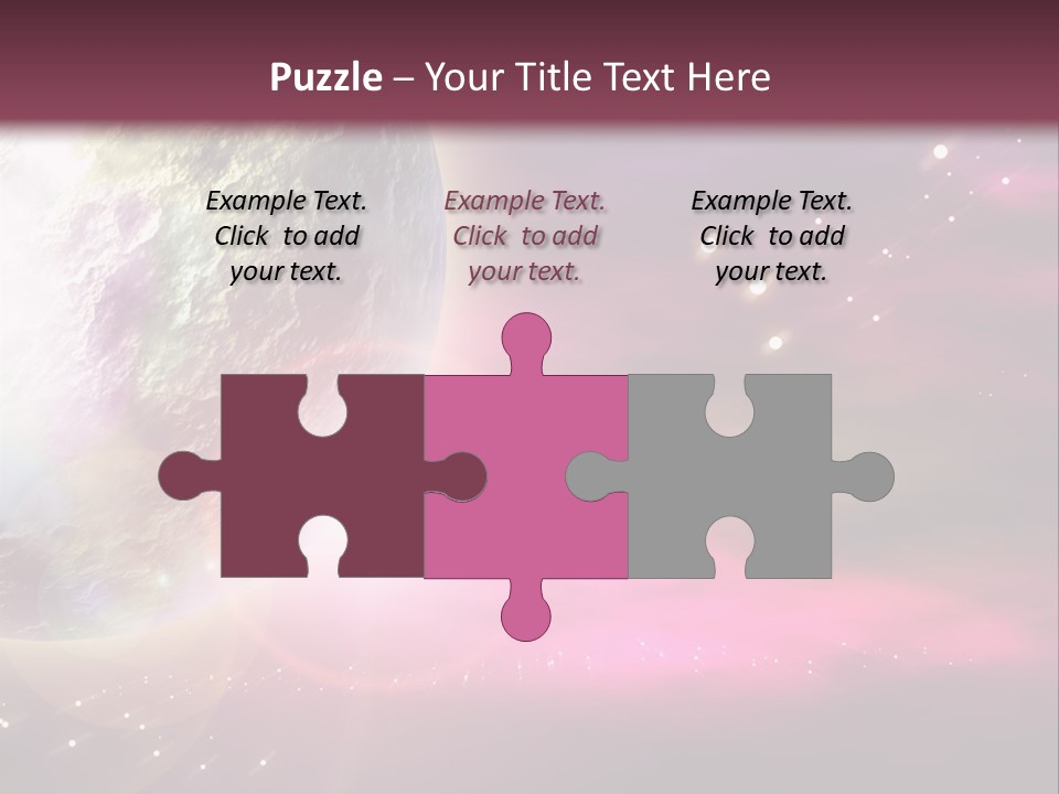 Science Magical Sunlight PowerPoint Template