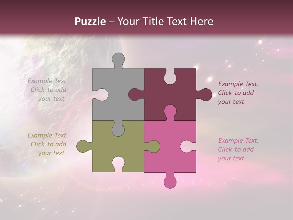 Science Magical Sunlight PowerPoint Template