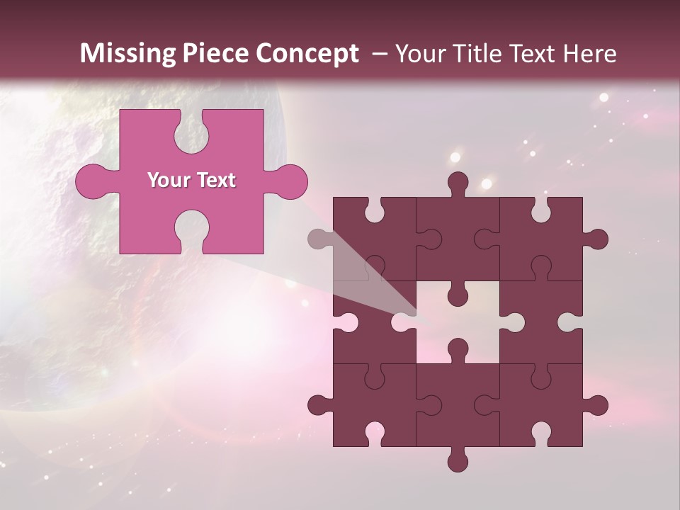 Science Magical Sunlight PowerPoint Template