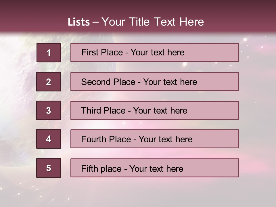 Science Magical Sunlight PowerPoint Template