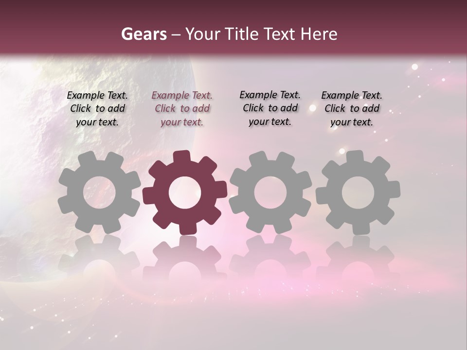 Science Magical Sunlight PowerPoint Template