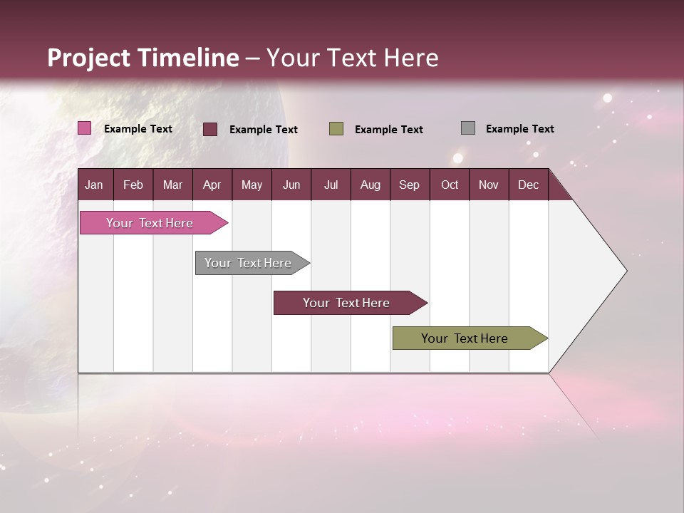 Science Magical Sunlight PowerPoint Template