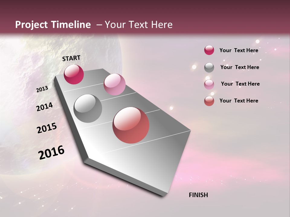 Science Magical Sunlight PowerPoint Template