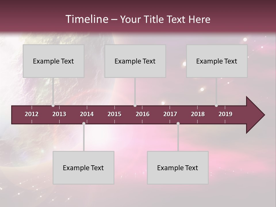 Science Magical Sunlight PowerPoint Template