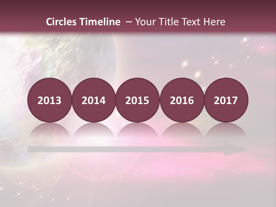 Science Magical Sunlight PowerPoint Template