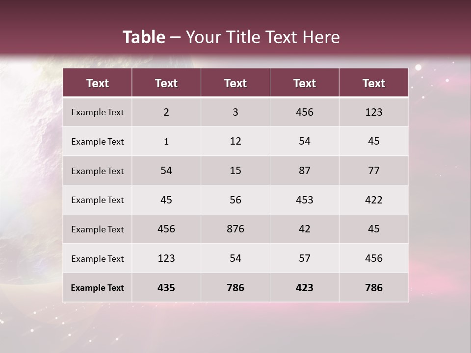 Science Magical Sunlight PowerPoint Template