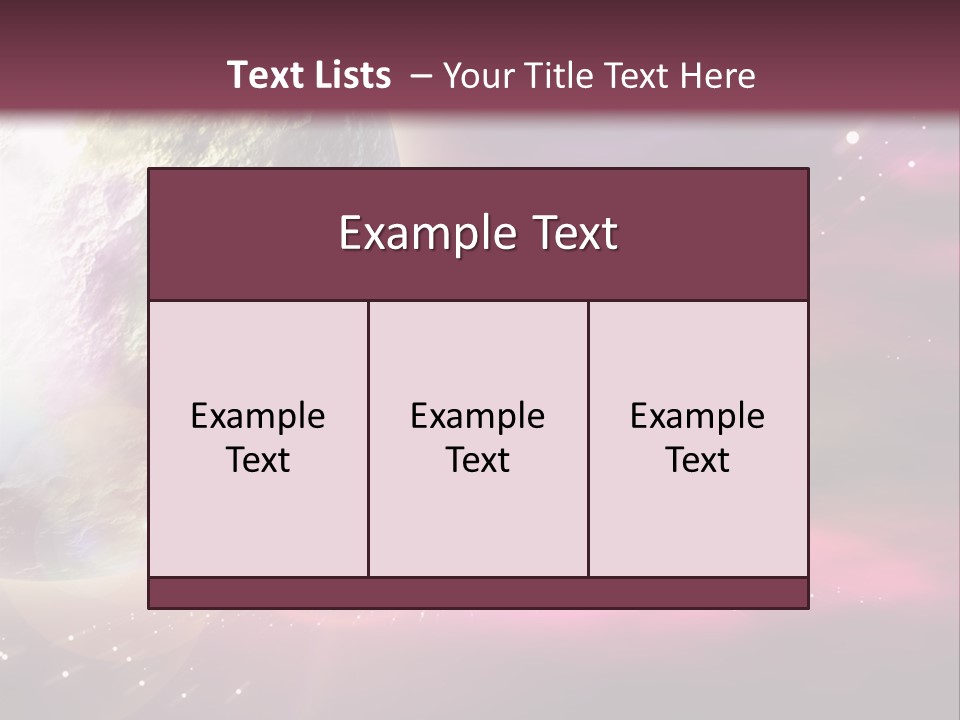 Science Magical Sunlight PowerPoint Template